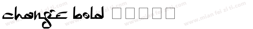 Change Bold字体转换